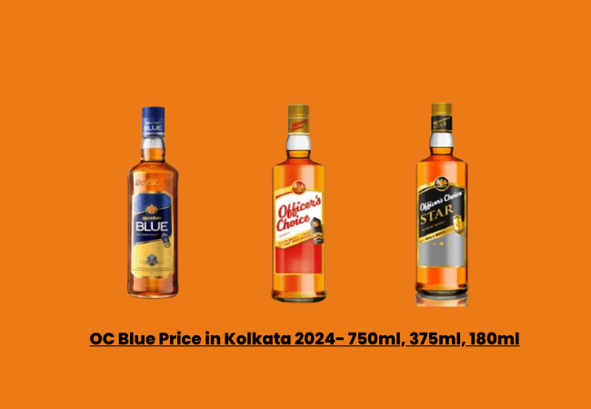 OC Blue Price in Kolkata 2024- 750ml, 375ml, 180ml